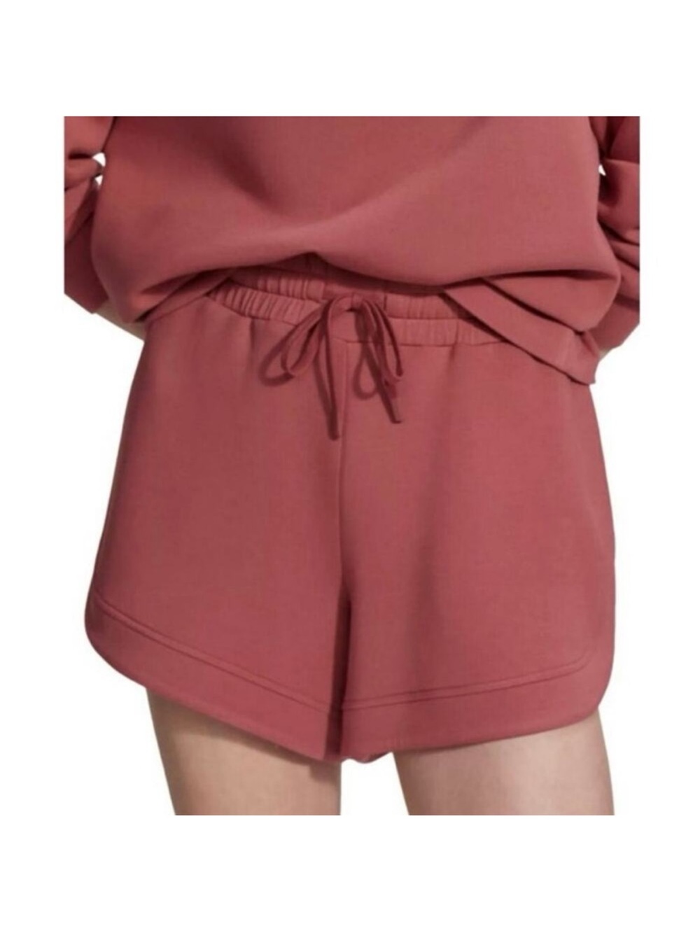 Varley Rosewood Drawstring Athletic Shorts